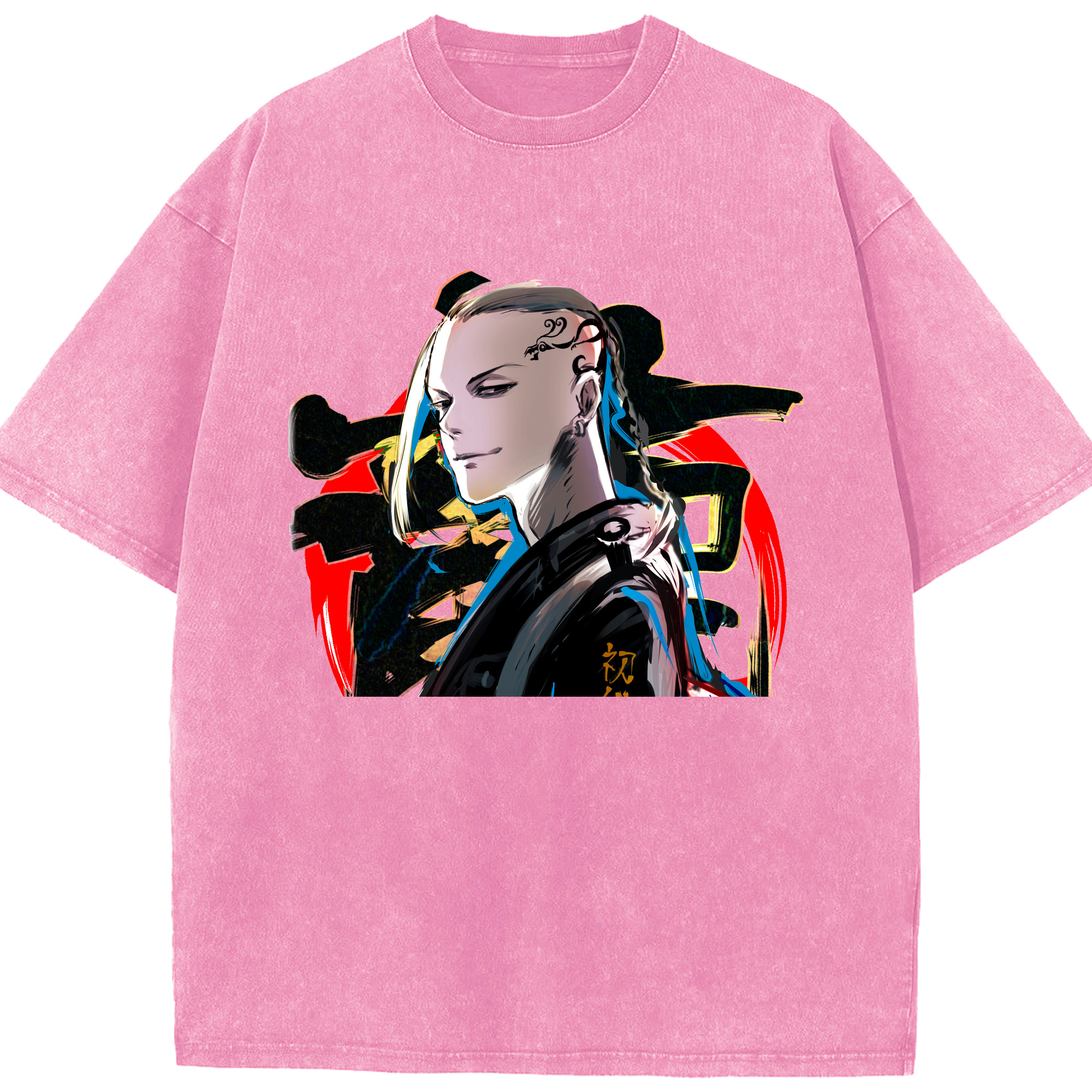 （画像用） 東京リベンジャーズ Tokyo Revengers 綿100% ヴィンテージ風 半袖Tシャツ（フロントプリント）